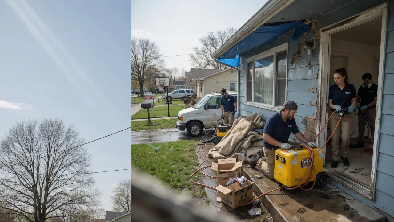 Basement Flood Cleanup in Plano, IL near me